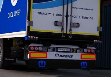 Мод Krone Coolliner Round Taillights версия 1.0 для Euro Truck Simulator 2 (v1.32.x)