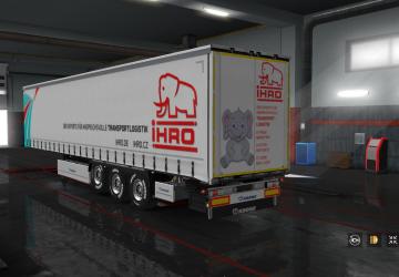 Мод Krone DLC Skin Pack для своего прицепа версия 1.0 для Euro Truck Simulator 2 (v1.32.x)