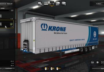 Мод Krone MegaLiner 2017 версия 1.0 для Euro Truck Simulator 2 (v1.32.x)