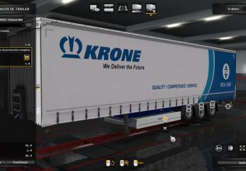 Мод Krone MegaLiner 2017 версия 1.0 для Euro Truck Simulator 2 (v1.32.x)