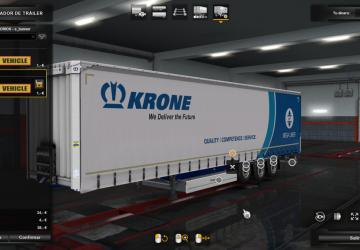 Мод Krone MegaLiner 2017 версия 1.0 для Euro Truck Simulator 2 (v1.32.x)