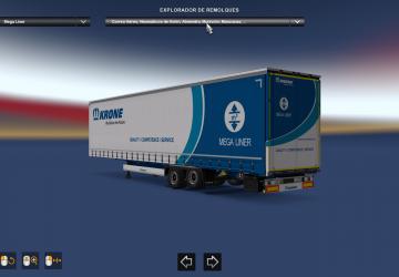 Мод Krone MegaLiner 2017 версия 1.2 для Euro Truck Simulator 2 (v1.32.x)