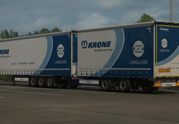 Мод Krone MegaLiner 2017 версия 1.9 для Euro Truck Simulator 2 (v1.33.x)