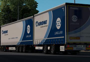 Мод Krone MegaLiner 2017 версия 2.0 для Euro Truck Simulator 2 (v1.33.x)