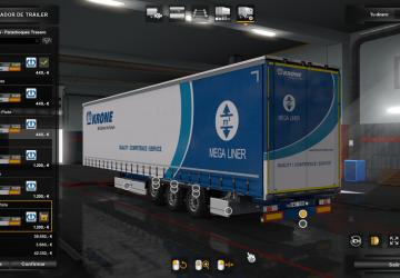 Мод Krone MegaLiner 2017 версия 2.1 для Euro Truck Simulator 2 (v1.32.x, 1.33.x)