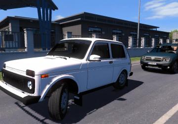 Мод Ваз-2121 «Нива» версия 1.0 для Euro Truck Simulator 2 (v1.31.x)