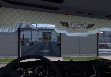 Мод Ламбрикены на Scania версия 1.0 для Euro Truck Simulator 2 (v1.58)