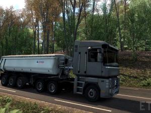 Мод Late Autumn «Поздняя осень» Weather Mod версия 5.0 для Euro Truck Simulator 2 (v1.26x)