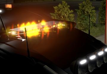 Мод Лайтбар «Whelen» версия 1.3.8 для Euro Truck Simulator 2 (v1.30.x, 1.31.x)