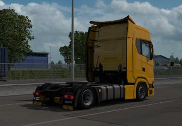 Мод Low deck chassis addon for Eugene Scania NG v1.6 для Euro Truck Simulator 2 (v1.39.x, - 1.43.x)