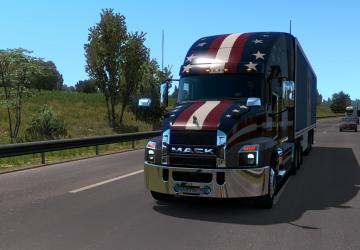 Мод Mack Anthem от SCS версия 1.0 для Euro Truck Simulator 2 (v1.37.x)