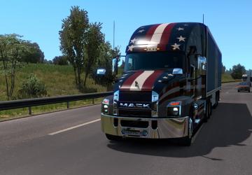 Мод Mack Anthem от SCS версия 1.4 для Euro Truck Simulator 2 (v1.39.x)