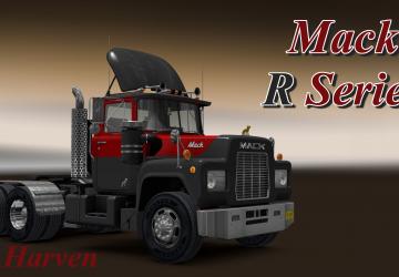 Мод Mack R Series версия 1.2 для Euro Truck Simulator 2 (v1.31.x, 1.32.x)