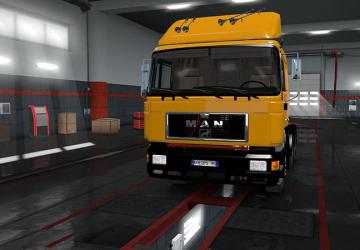 Мод Man F90 версия 4.1 для Euro Truck Simulator 2 (v1.44.x, 1.45.x)