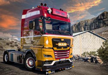 Мод MAN TG3 2020 SCT Desing Truck версия 1.1 для Euro Truck Simulator 2 (v1.58.x)