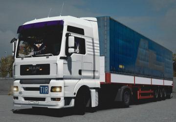 Мод MAN TGA версия 1.5 для Euro Truck Simulator 2 (v1.28.x, 1.30.x)