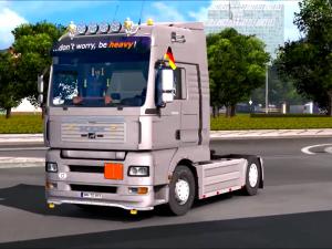 Мод MAN TGA версия 1.4 для Euro Truck Simulator 2 (v1.27.х, 1.28.x)