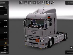 Мод MAN TGA версия 1.4 для Euro Truck Simulator 2 (v1.27.х, 1.28.x)