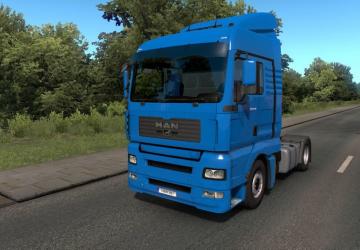 Мод MAN TGA версия 1.6 для Euro Truck Simulator 2 (v1.33.x, 1.34.x)