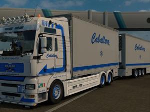 Мод MAN TGA Tandem версия 1.0 для Euro Truck Simulator 2 (v1.27.x, - 1.36.x)