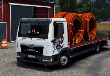 Мод MAN TGL 2021 версия 2.2 для Euro Truck Simulator 2 (v1.58.x)