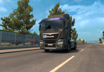 Мод MAN TGS Euro 6 версия 1.1 от 25.08.18 для Euro Truck Simulator 2 (v1.31.x, 1.32.x)