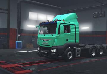 Мод MAN TGS Euro 6 версия 1.1 от 31.08.18 для Euro Truck Simulator 2 (v1.31.x, - 1.34.x)