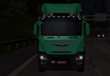 Мод MAN TGS Euro 6 версия 1.6 для Euro Truck Simulator 2 (v1.46.x)