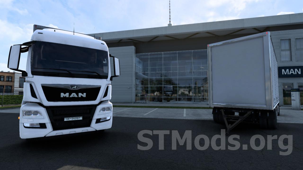 Скачать мод MAN TGS-L Euro6 + Прицепы версия 22.11.22 для Euro Truck  Simulator 2 (v1.46.x)