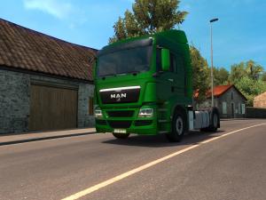 Мод MAN TGS версия 1.3 для Euro Truck Simulator 2 (v1.27.x, - 1.30.x)