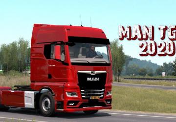 Мод MAN TGX 2020 версия 0.5 для Euro Truck Simulator 2 (v1.37.x, 1.38.x)