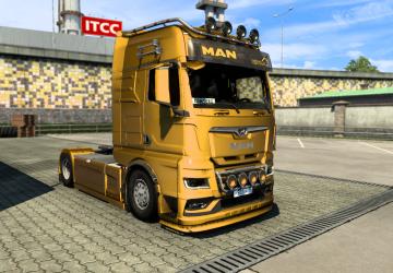 Мод MAN TGX 2020 версия 08.04.22 для Euro Truck Simulator 2 (v1.43.x)