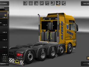 Мод MAN TGX 8×4 10×4 версия 8.2 для Euro Truck Simulator 2 (v1.27, - 1.30.x)