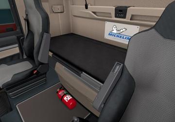 Мод MAN TGX E6 Interior Improvements версия 1.0 для Euro Truck Simulator 2 (v1.45.x)