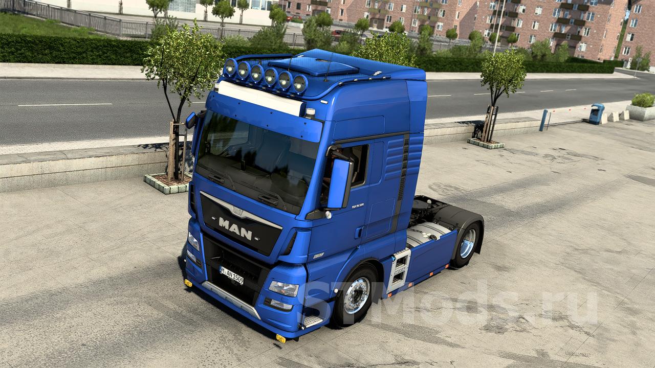 Скачать Мод MAN TGX Euro6 2015 Версия 1.9.6 Для Euro Truck.