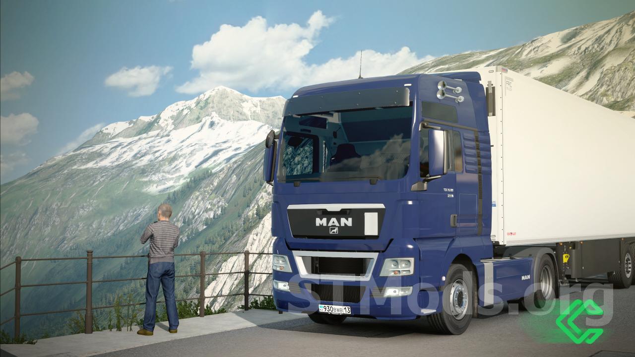MAN TGX Euro 5 версия 2.3 для Euro Truck Simulator 2 (v1.54)