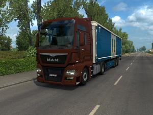 Мод MAN TGX Euro 6 версия 1.9 для Euro Truck Simulator 2 (v1.27, - 1.30.x)