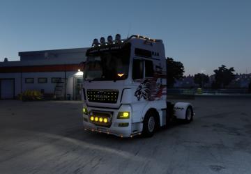 Мод MAN TGX Reworked версия 23.04.22 для Euro Truck Simulator 2 (vv.1.43)