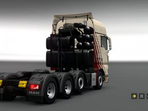 Мод MAN TGX Reworked версия 2.3 для Euro Truck Simulator 2 (v1.25.x)