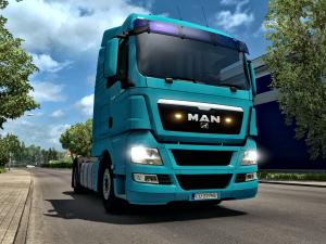 Мод MAN TGX Reworked версия 2.4 для Euro Truck Simulator 2 (v1.27х)