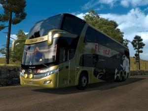 Мод Marcopolo G7 1800 DD 6×2 версия 1.0 для Euro Truck Simulator 2 (v1.24-1.27.x)