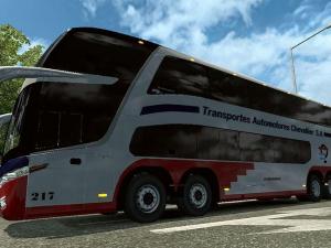 Мод Marcopolo Paradiso G7 1600 LD версия 1.0 для Euro Truck Simulator 2 (v1.24.x, - 1.26.x)