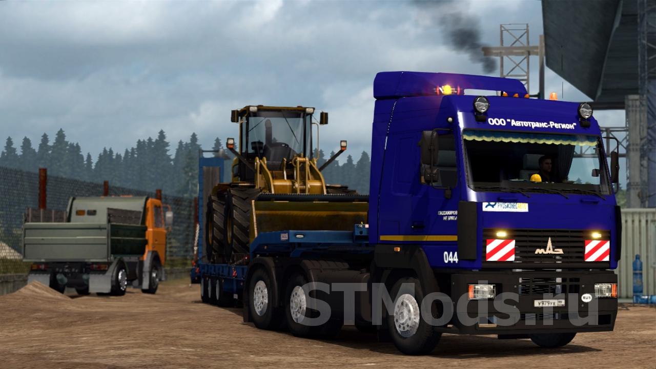 Скачать мод МАЗ-5340/5440/6430 А8 Reworked версия 29.06.24 для Euro Truck  Simulator 2 (v1.50.х)