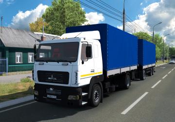 Мод МАЗ 5340B5 версия 1.0 для Euro Truck Simulator 2 (v1.35.x, 1.36.x)