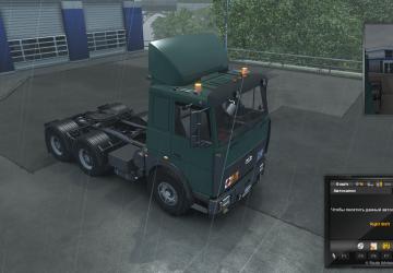 Мод МАЗ 6422 edit Kolianchik версия 09.02.20 для Euro Truck Simulator 2 (v1.35.x, 1.36.x)