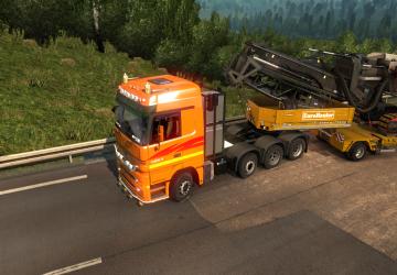 Мод Mercedes Actros MP1 версия 1.0 для Euro Truck Simulator 2 (v1.30.x)