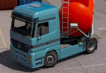 Мод Mercedes Actros MP1 версия 07.10.19 для Euro Truck Simulator 2 (v1.35.x, 1.36.x)