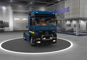 Мод Mercedes Actros MP1 и MP 2 Edited версия 1.0 для Euro Truck Simulator 2 (v1.31.x, 1.32.x)