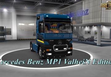 Мод Mercedes Actros MP1 и MP 2 Edited версия 1.1 для Euro Truck Simulator 2 (v1.32.x, - 1.34.x)