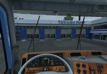 Мод Mercedes Actros MP1 и MP 2 Edited версия 1.1 для Euro Truck Simulator 2 (v1.32.x, - 1.34.x)